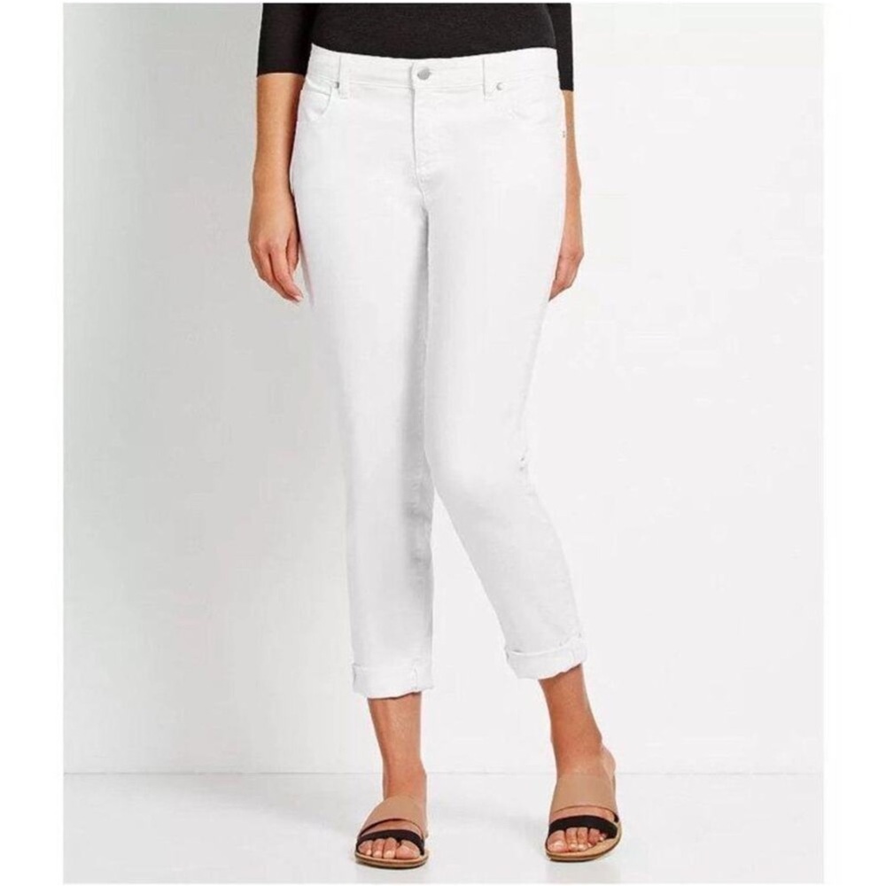 Eileen Fisher Organic Cotton Boyfriend Jeans